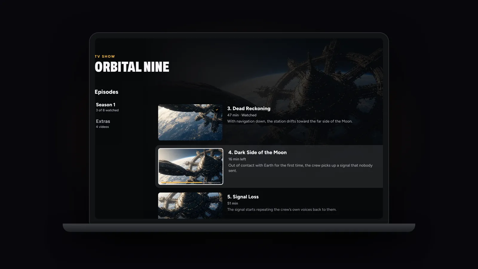 REPLAY on a Mac, with Orbital Nine’s episodes